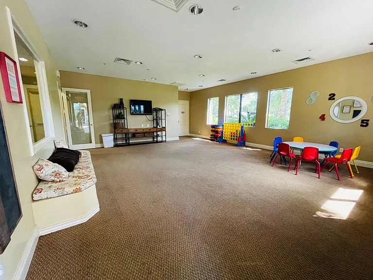 Activity room at main clubhouse