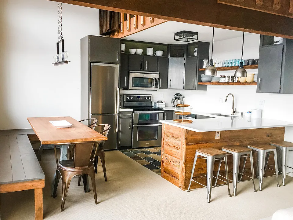 Kitchen and dining