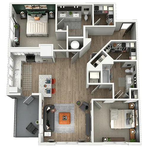 Floor plan B2