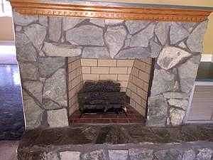 gas fireplace