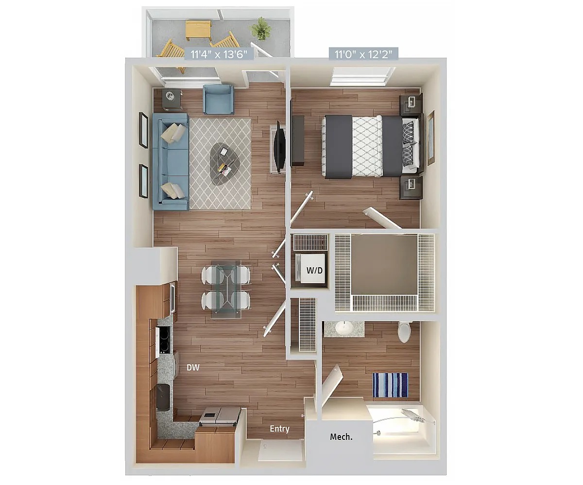 Floor plan 506
