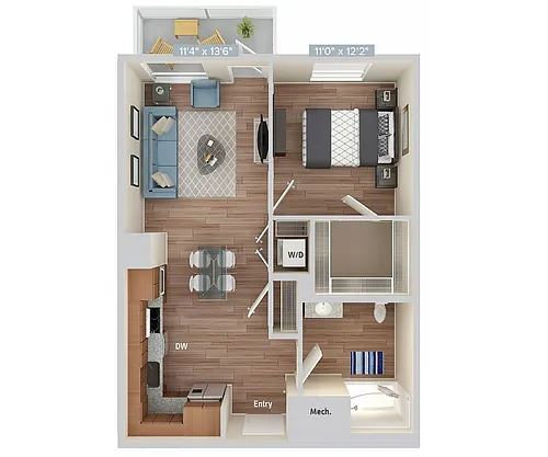 Floor plan 506