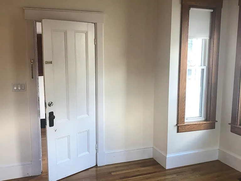 Entry door to apartment