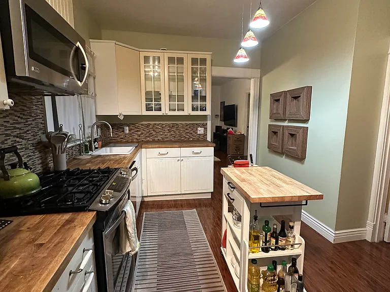 Kitchen from fridge