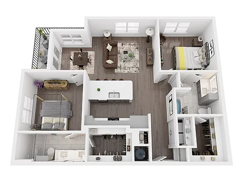 Floor plan B3