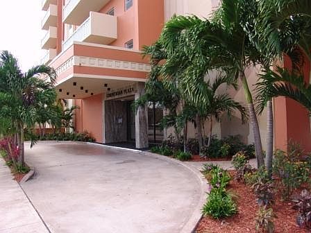 Lobby is gated and has Intercom