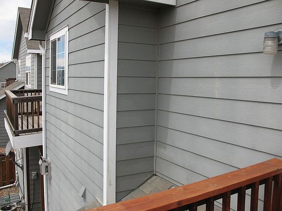 View from the right side of the upper floor balcony