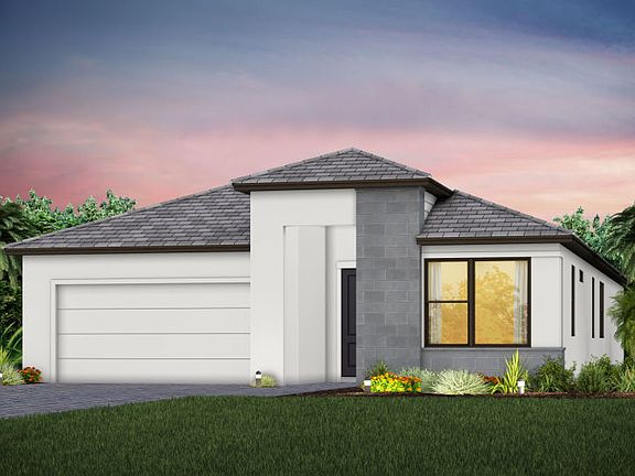 Exterior MD1 with stone