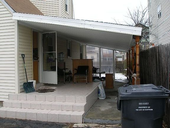side view of the house