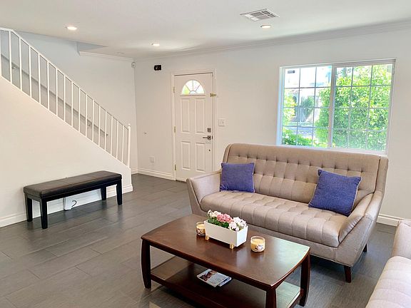 Living room (furniture not included)