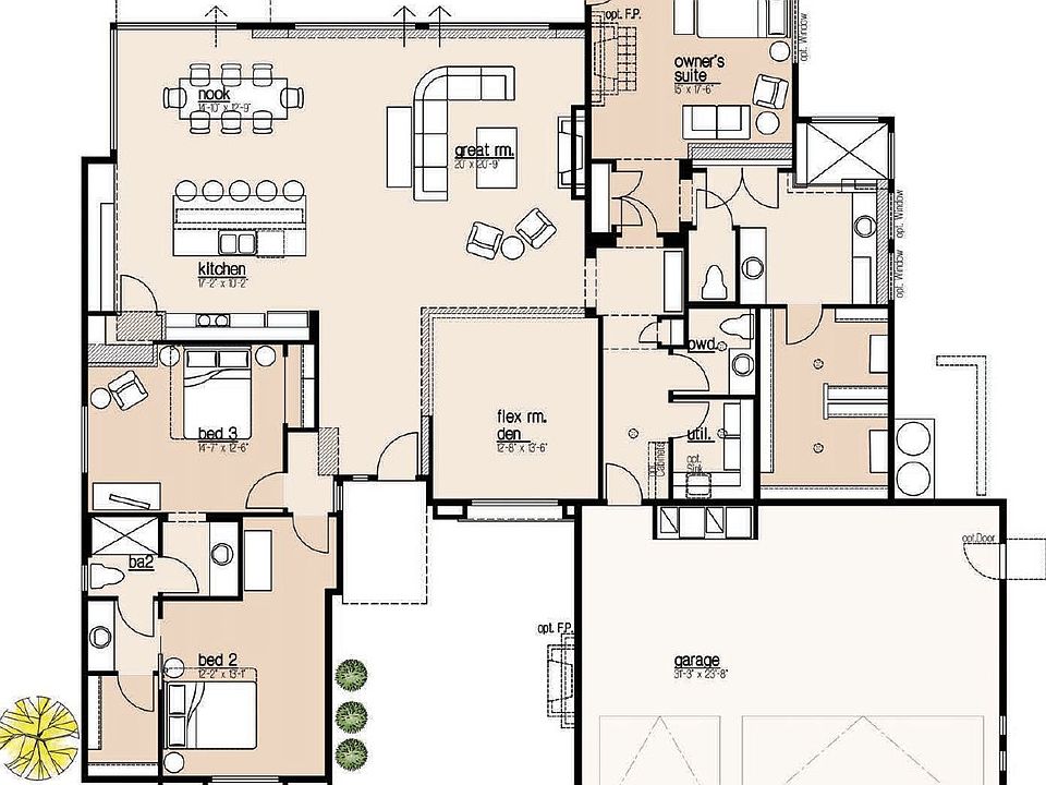 2nd image of 3130 N El Camino Rinconado #H01co3