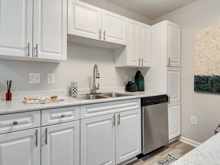 Kitchen with Ample Cabinet Storage