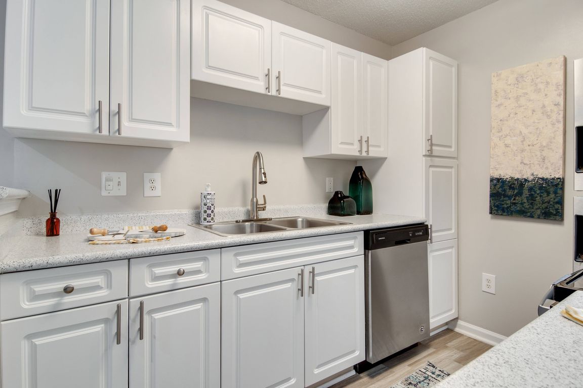 Kitchen with Ample Cabinet Storage