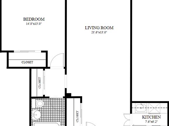 2nd image of 330 W 58th St APT 16J