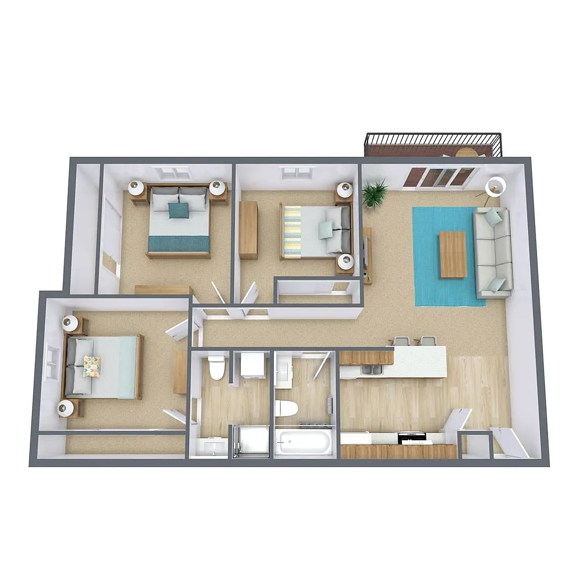 Floor plan Willow