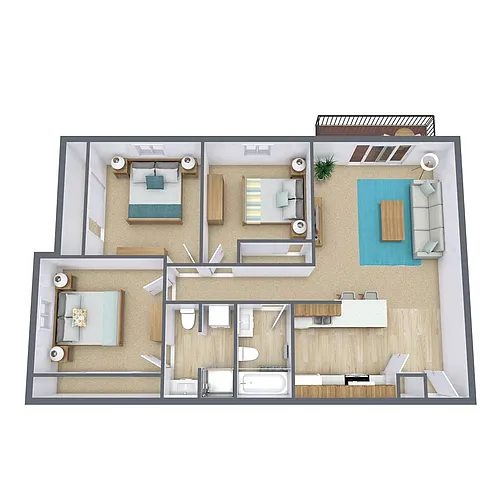 Floor plan Willow