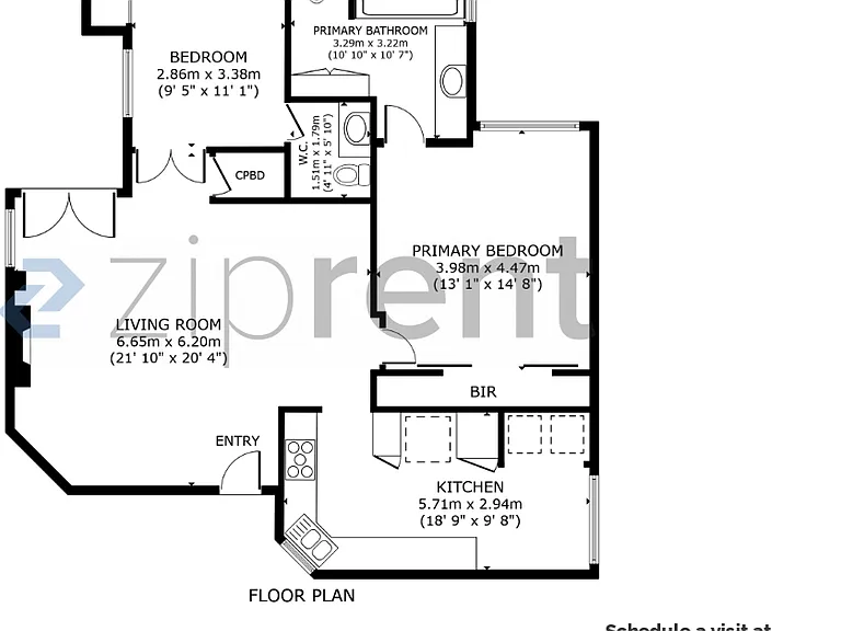 601 N Kenwood St #204 — Photo 18