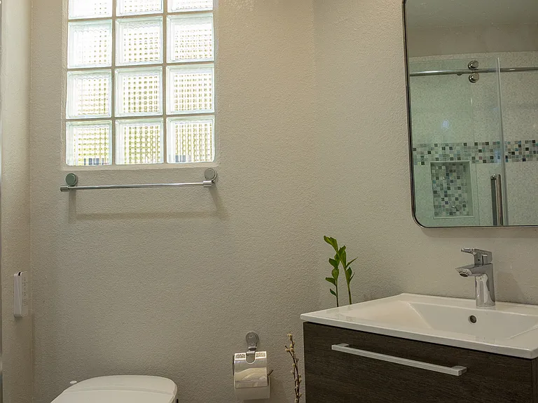 Full Bath - Downstairs