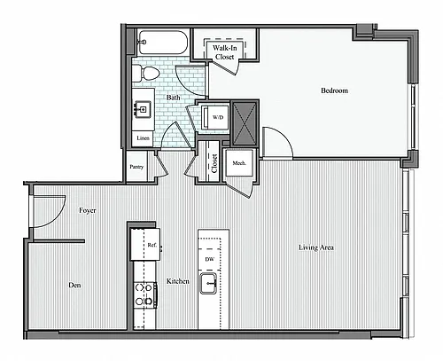 Floor plan 1 DEN N