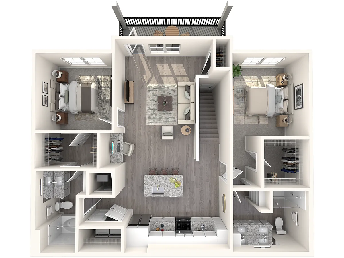Floor plan B32