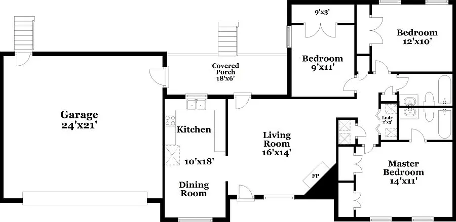 3 bed, 2.0 bath, 1161 sqft, $2,005 — Photo 2