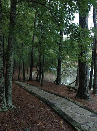 Walking Path along Pond