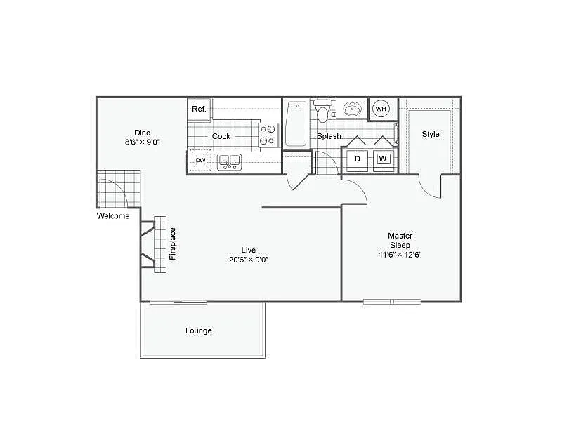 Floor plan A2