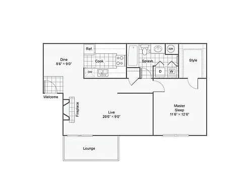Floor plan A1