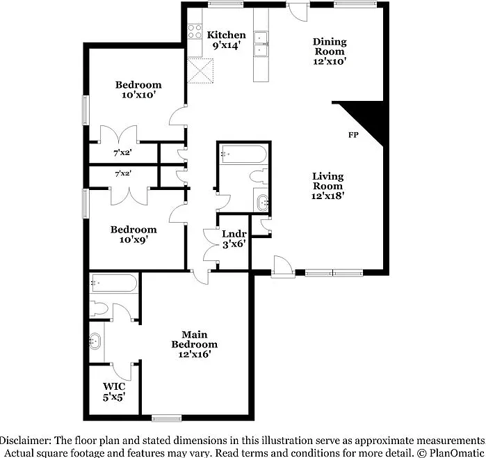 3 bed, 2.0 bath, 1235 sqft, $1,650 — Photo 2