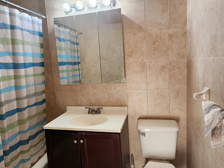 Full bath with tub
