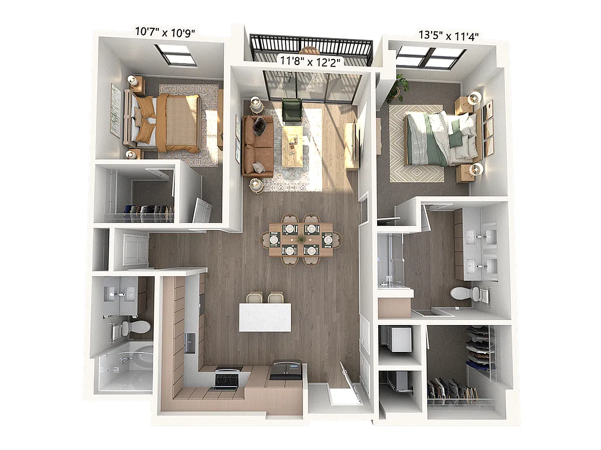 Floor plan B4