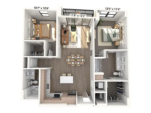Floor plan B4