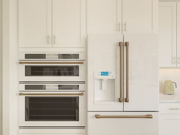 Stunning white appliances