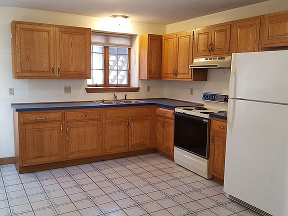 Kitchen and entry door