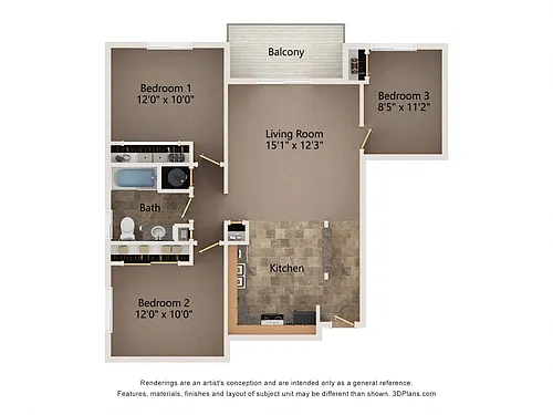 Floor plan Sequoia