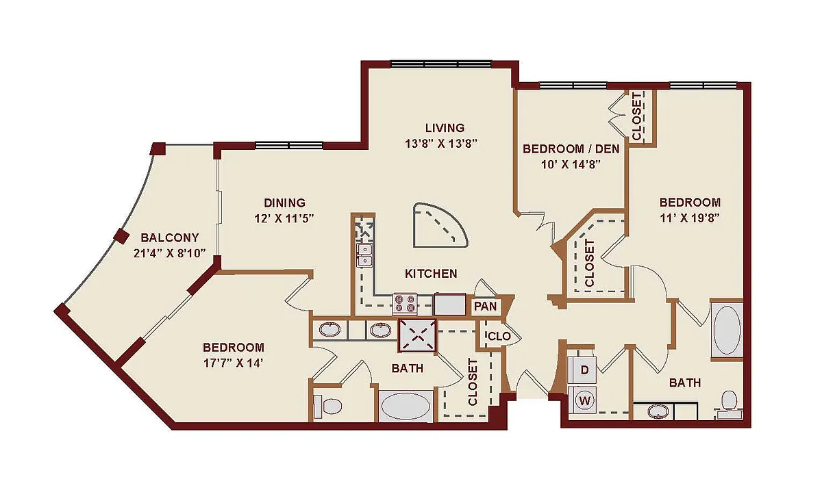 Floor plan C2