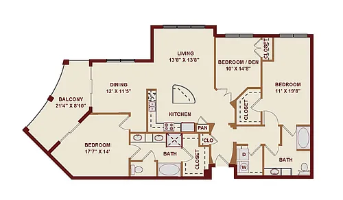 Floor plan C2