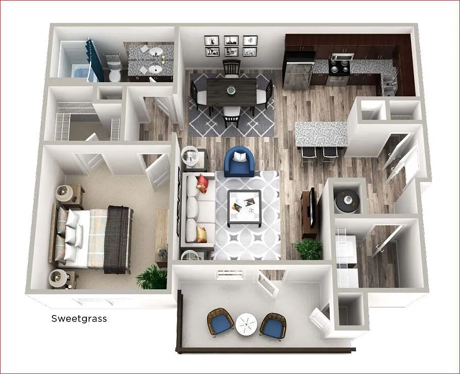 Floor plan A1B