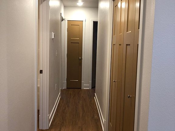 Hall with washer/dryer hook up