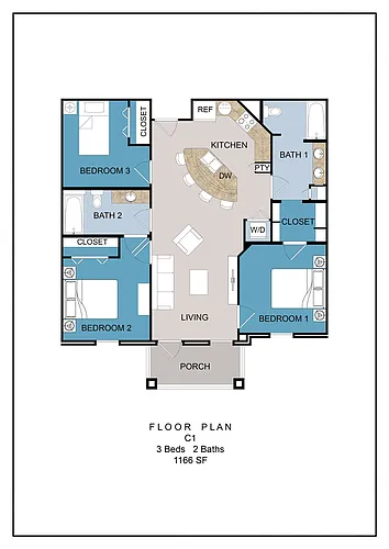 Floor plan C1