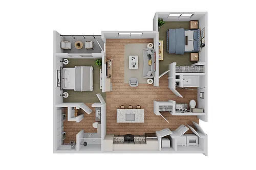 Floor plan The Luxe