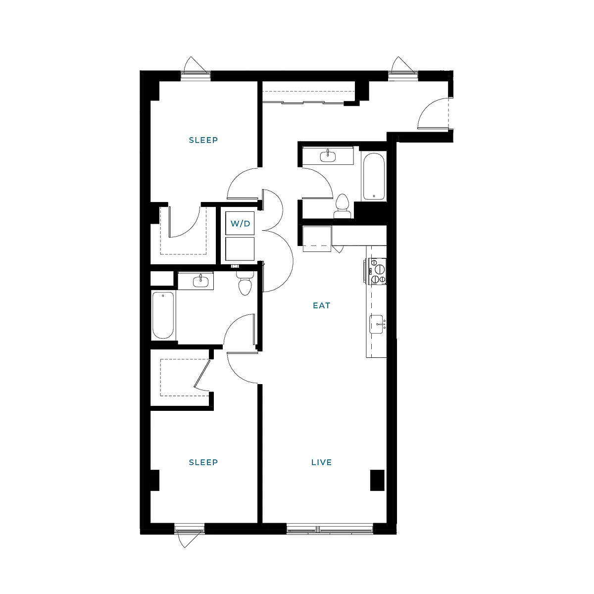 Floor plan B20