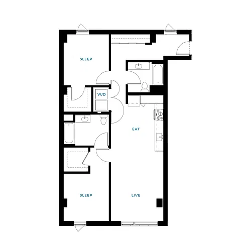 Floor plan B20