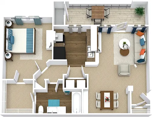 Floor plan Guadalupe