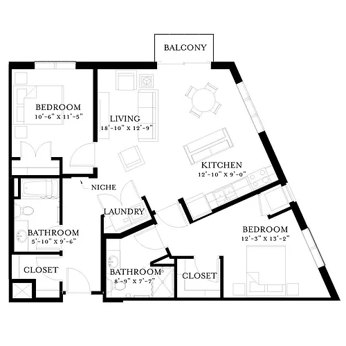 Floor plan The Woodland