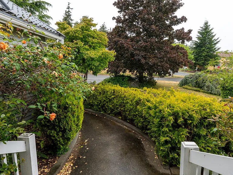 Entryway from front porch view