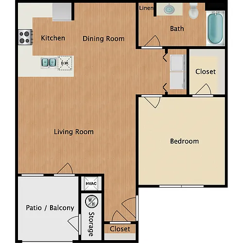 Floor plan A