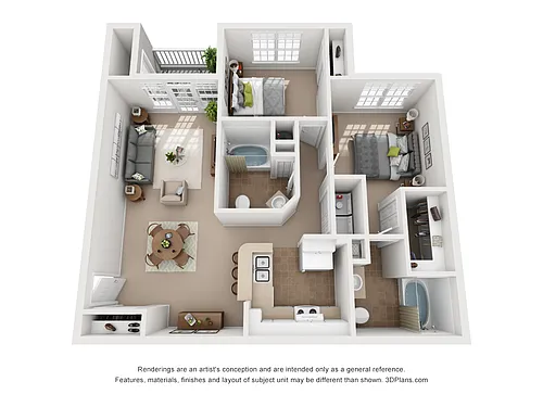 Floor plan The Lexington