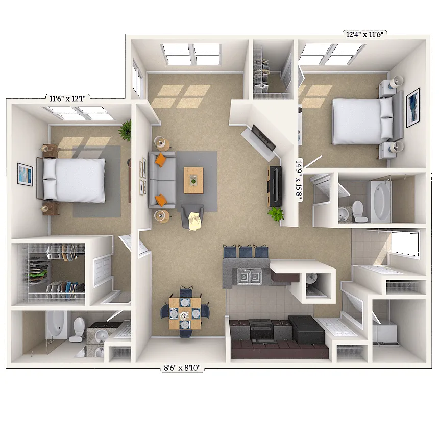 Floor plan Bellemeade