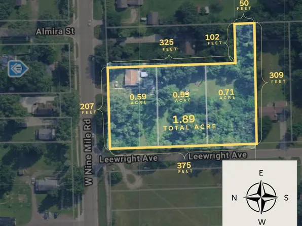 24811 W Nine Mile Rd, Southfield, MI 48033